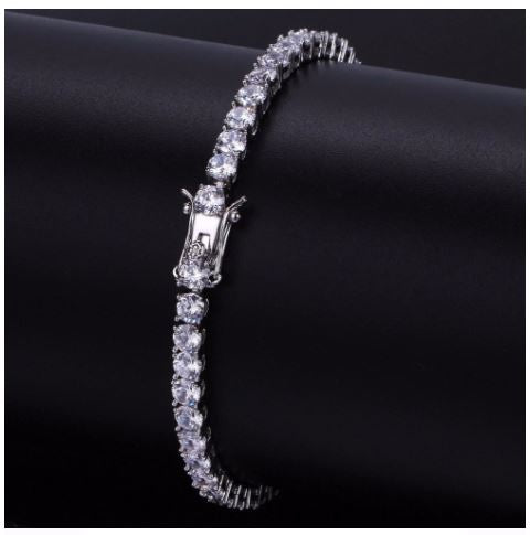 SPARKLE 3MM 925 SILVER TENNIS CHAIN